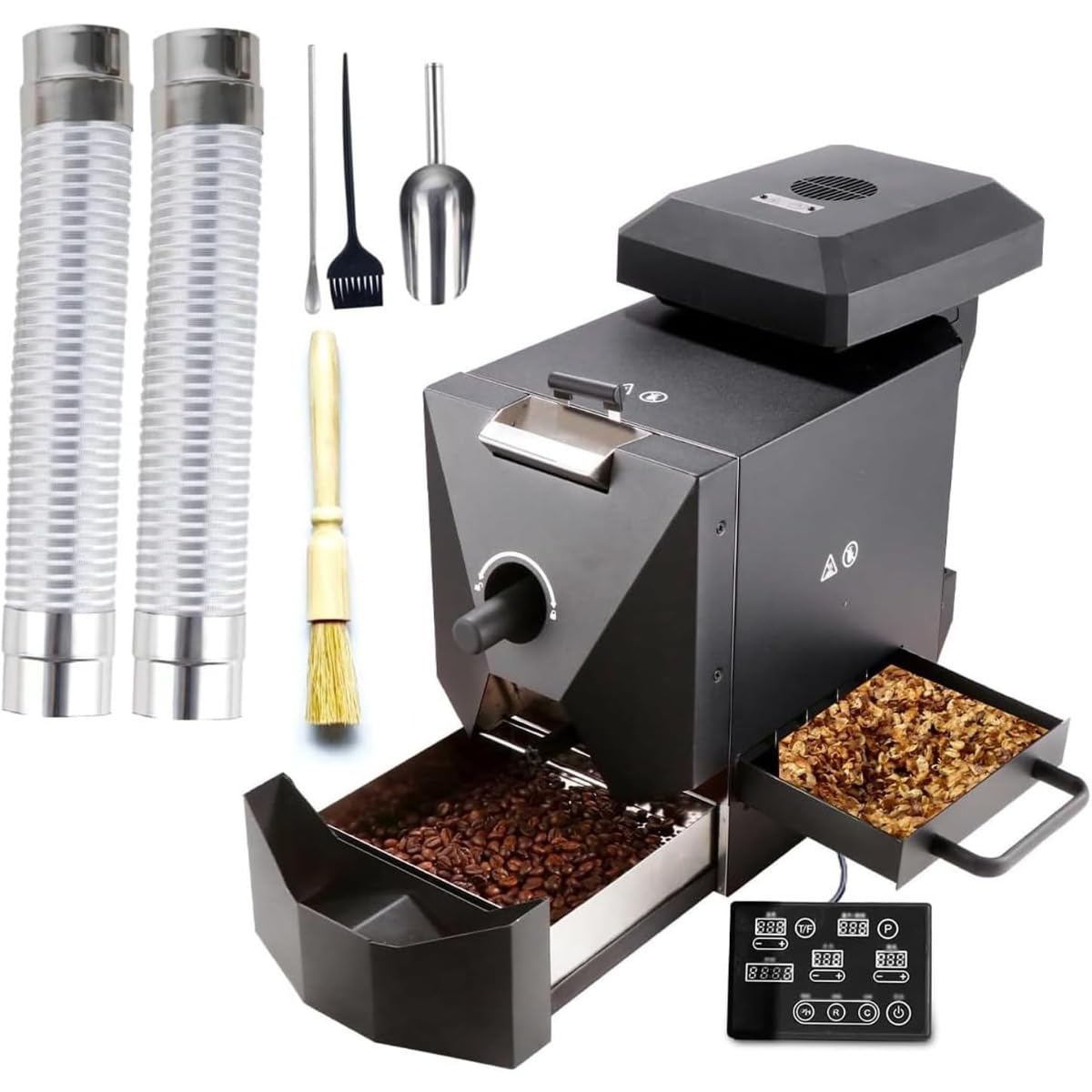 Amazon | コーヒーロースター 全自動コーヒーメーカー コーヒー焙煎機